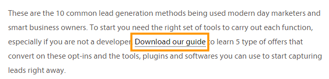 Internal Linking with Anchor Text