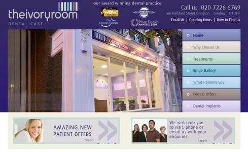 Dental Website Example