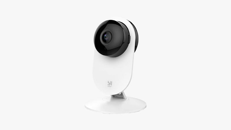 indoor security camera with temperature sensor