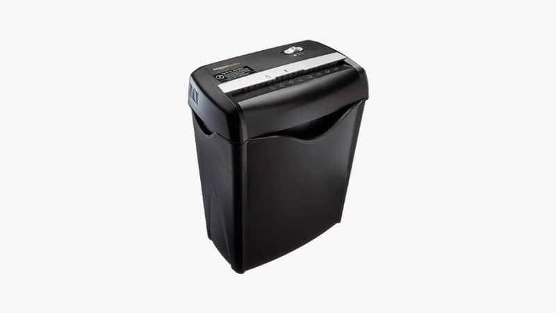 AmazonBasics 6-Sheet Home Office Shredder List