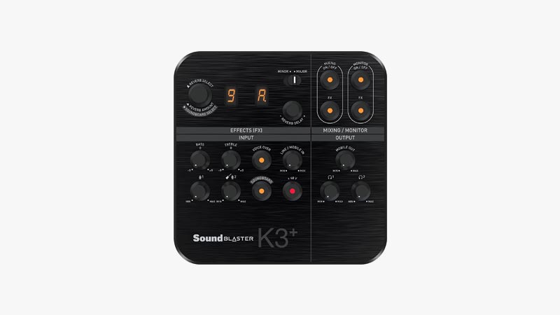 Creative Sound Blaster K3+ Digital Mixer