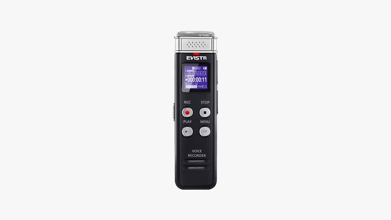 EVISTR 16GB Digital Voice Recorder