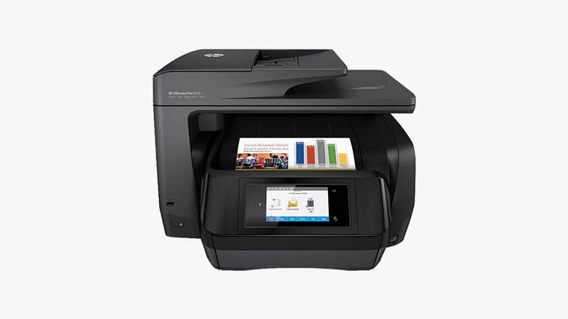 HP OfficeJet Pro 8720 All-in-One Wireless Printer List