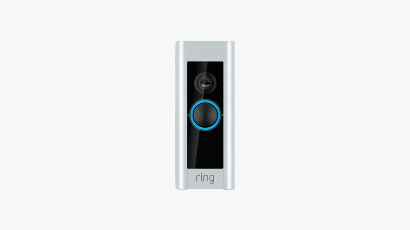 Ring pro video doorbell with 1 year ring video cloud recording cheap