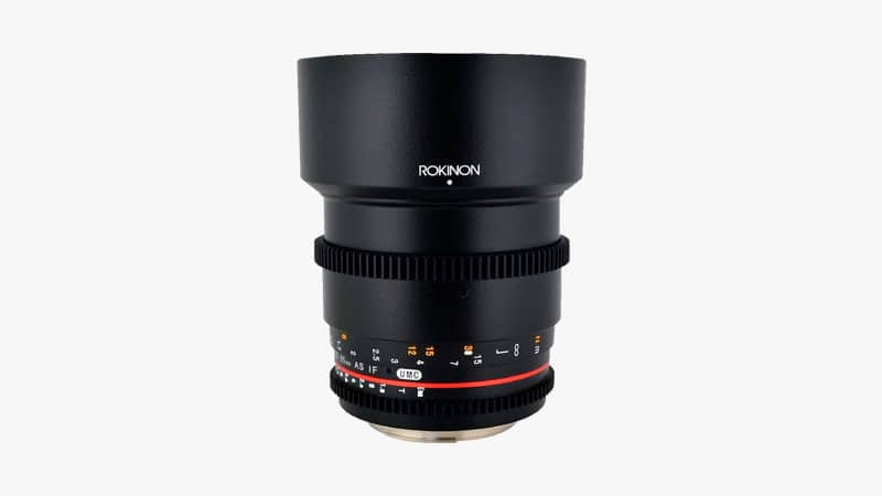 Rokinon Cine 85mm f/1.5 Lens