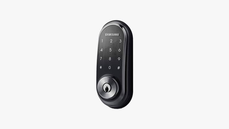 Samsung SHS-H635 FMS Digital Door Lock, RFID Keyless with Mortise