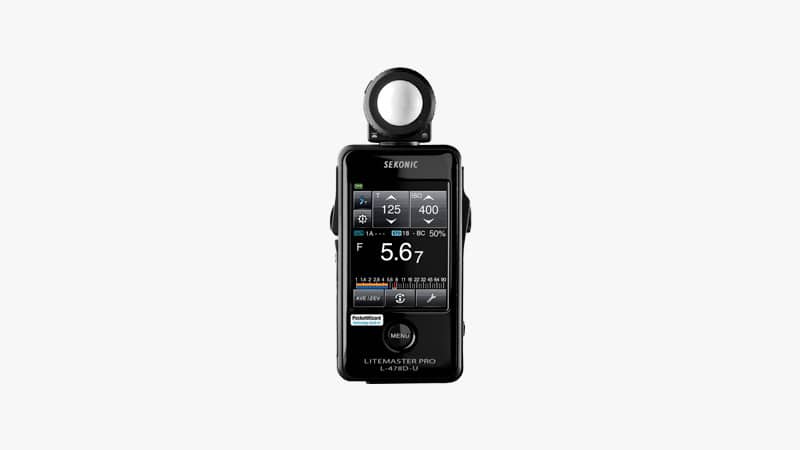 Sekonic LiteMaster Pro L-478DR-U Light Meter With Exclusive USA Radio Frequency