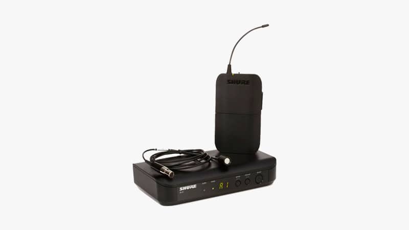 Shure BLX14/CVL-H9 Wireless System with CVL Lavalier Microphone