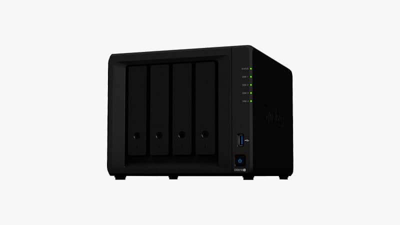 Synology 4-Bay-NAS DiskStation DS918+