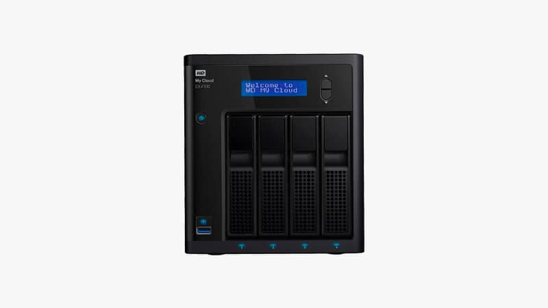 WD 8TB My Cloud EX4100 Expert Series 4-Bay Network Attached Storage