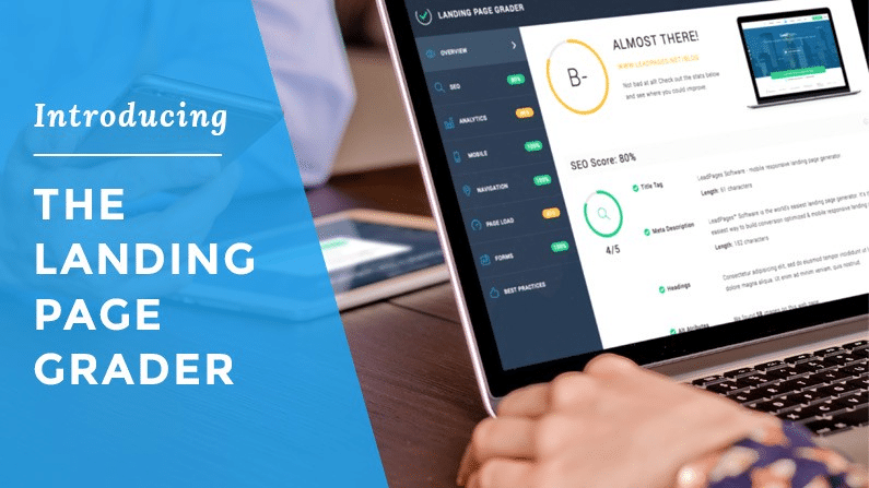 The Landing page grader