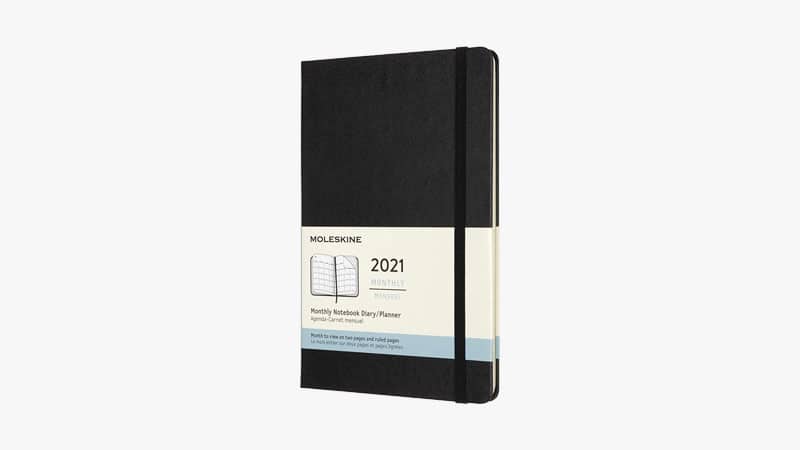 Moleskine 12 Month 2021 Monthly Planner