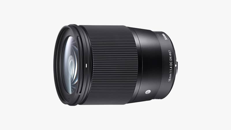 Sigma 16mm f/1.4 DC DN Contemporary Lens for Sony E List