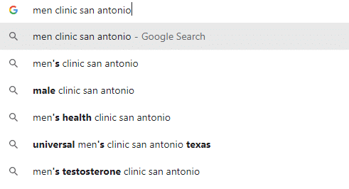 google autocomplete suggestions