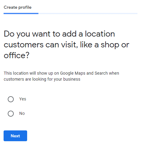 google my business location data