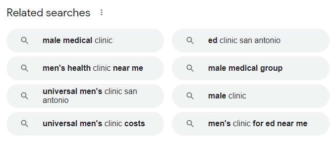 google related search