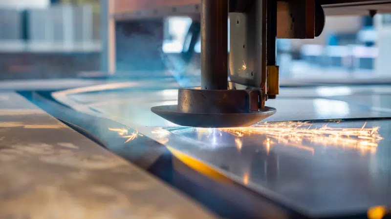                                                                         Laser Cutter working with Motor.