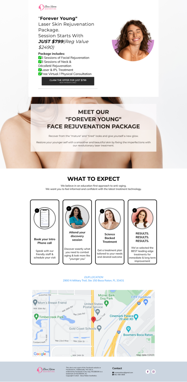 Forever Young Rejuvenation Package Offer