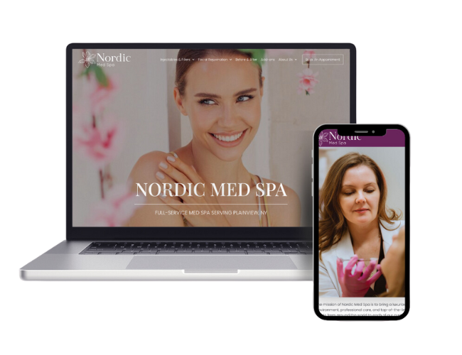 Website Design Case Study Nordic Med Spa