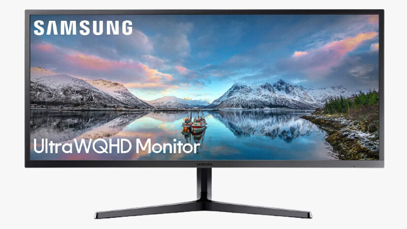 2. SAMSUNG 34-Inch SJ55W UltraWide Monitor