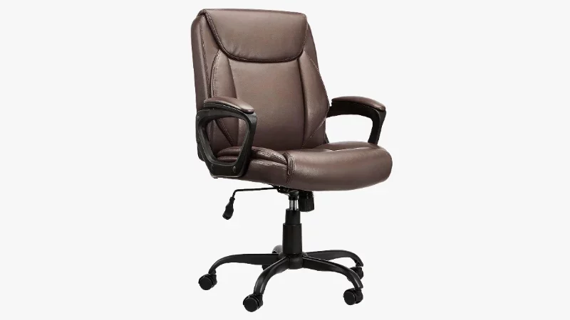 Flysky Ergonomic Office Desk Chair Breathable Mesh Swivel Computer Chair,  Lumbar Back Support Task Chair, Office Chairs with Wheels and Flip-up