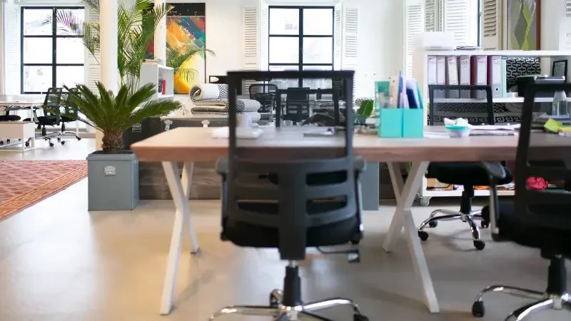Breathability Chairs beside table