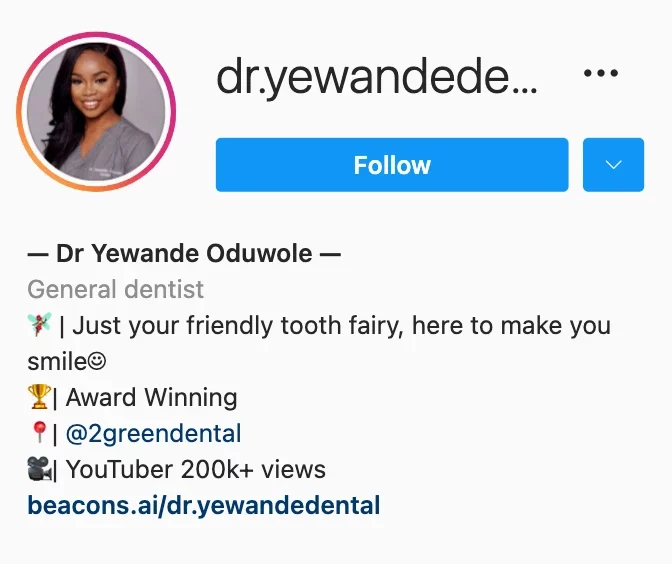 Dr. Yewande Oduwole