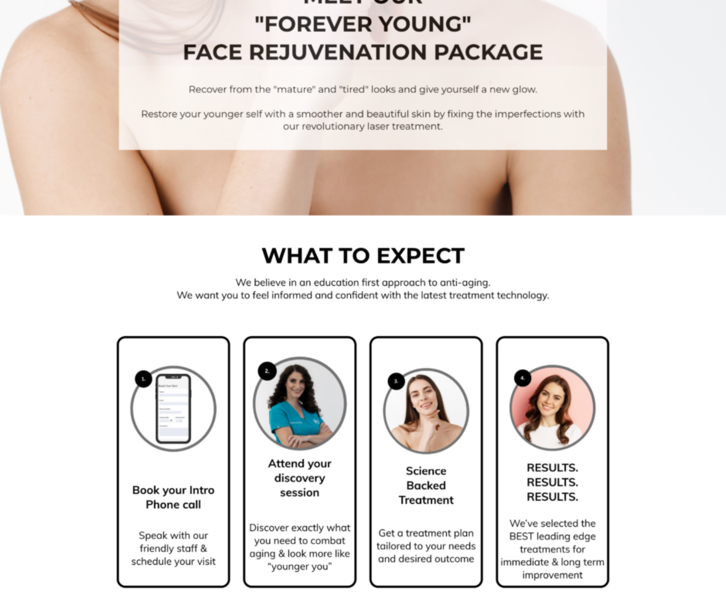 Forever Young Rejuvenation Package Offer