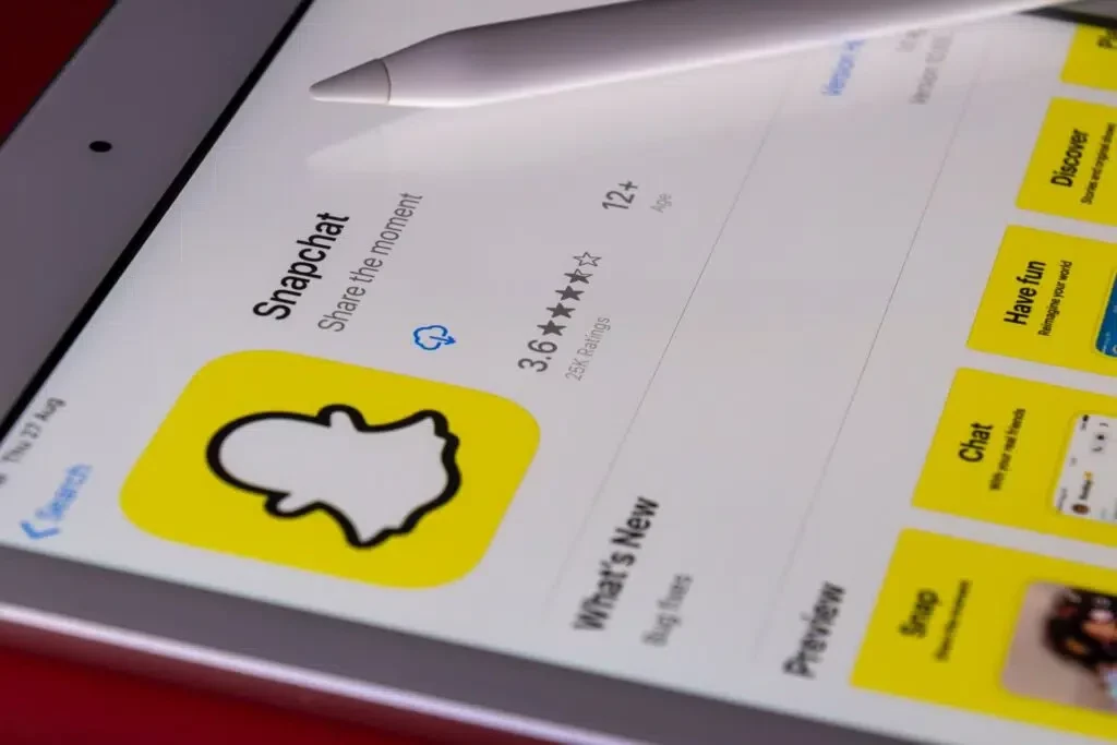 Snapchat app Snapchat app